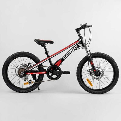 Дитячий спортивний велосипед CORSO "Speedline" MG-29535, 20 дюймів, магнієва рама, Shimano Revoshift 7 швидкостей, зібраний на 75% 463657 фото