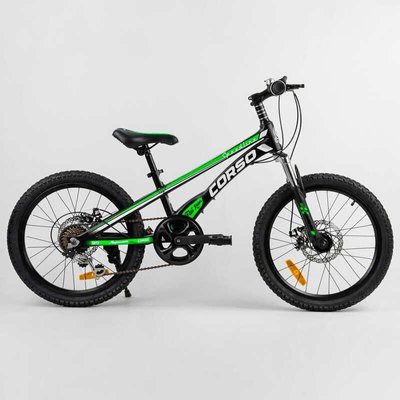 Дитячий спортивний велосипед CORSO "Speedline" MG-74290, 20 дюймів, магнієва рама, Shimano Revoshift 7 швидкостей, зібраний на 75% 463660 фото
