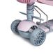 Дитячий триколісний самокат Smart 5 в 1 пастельно-рожевий 8531 фото 2
