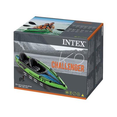 Надувний човен байдарка-каяк Intex 68306 NP Challenger K2, 351 х 76 см 478994 фото