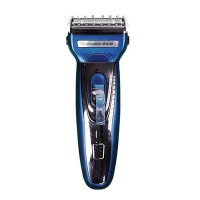 Бездротова машинка для стрижки волосся та бороди Kemei KM-1721 3в1, триммер, бритва 482376 фото