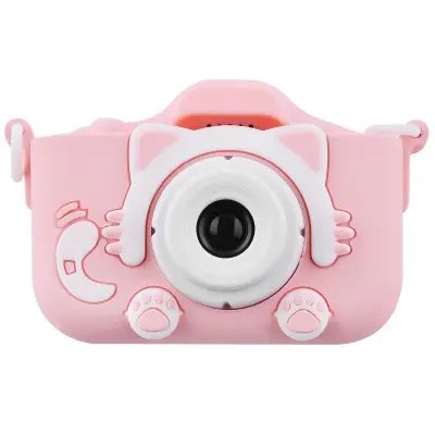 Дитячий цифровий фотоапарат MD CAT X-600 з фото, відео, іграми, Рожевий 526979 фото