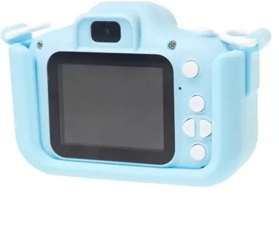 Дитячий цифровий фотоапарат MD Monster X-600 з фото, відео, іграми, Блакитний 526980 фото