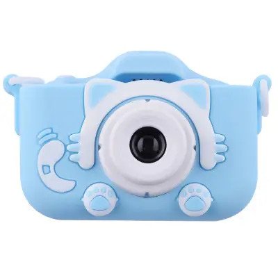 Дитячий цифровий фотоапарат MD CAT X-600 з фото, відео, іграми, Блакитний 524316 фото