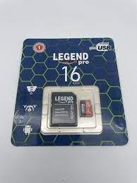Карта пам'яті micro SDHC 16GB Legend PRO (class 10) (UHS-1) (з адаптером) 529957 фото