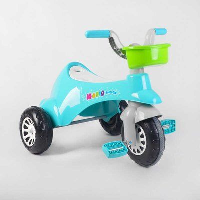 Велосипед трехколесный детский Pilsan 07-180 Magic Tricycle голубой 587011 фото