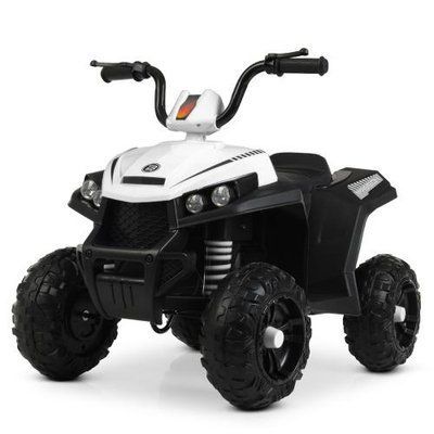 Дитячий електроквадроцикл Bambi Racer M 4131EL-1 6V 40W білий 506284 фото