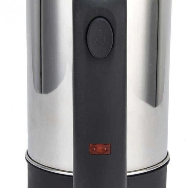 Чайник электрический Masterberg NAC-005 металлический с 2 чашками для авто 12 В 521499 фото