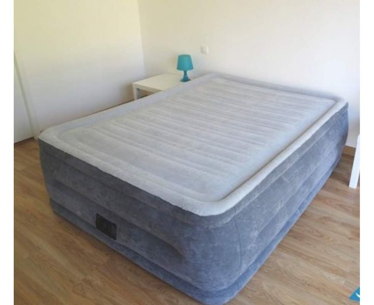 Надувная кровать двухместная Intex 64414 со встроенным электронасосом 220В, 203х152х46 см 478256 фото