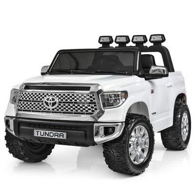 Дитячий електромобіль Bambi Racer Джип JJ2266AEBLR-1 Білий, 2 мотори, 2 акумулятори 12V7AH, шкіряне сидіння, колеса EVA 508441 фото