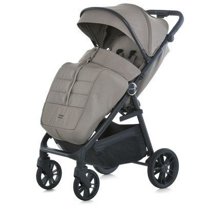 Дитяча прогулянкова коляска El Camino ME 1181 DAHLIA до 22 кг коричнева 619371 фото