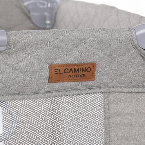 Манеж El Camino ME 1096 ACTIVE Perfect Gray, Серый 507808 фото