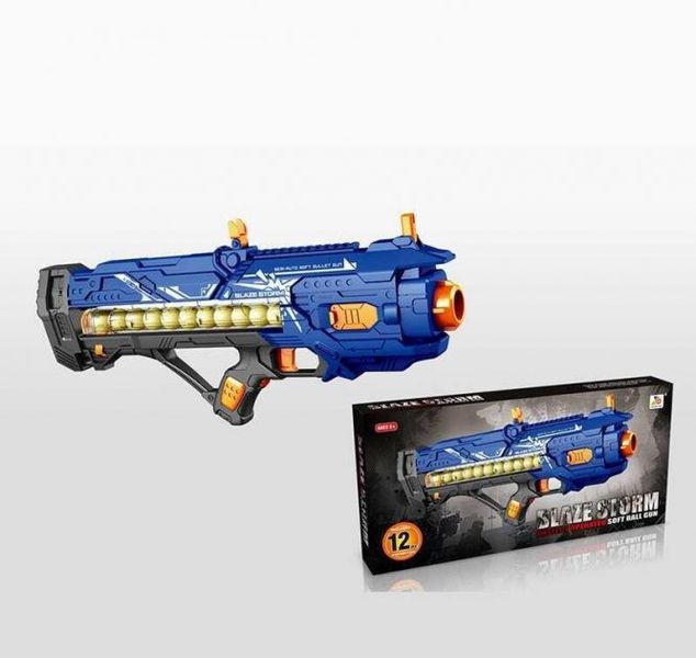 Автомат с мягкими шариками на батарейках Blaze Storm Zecong Toys ZC 7073 522339 фото