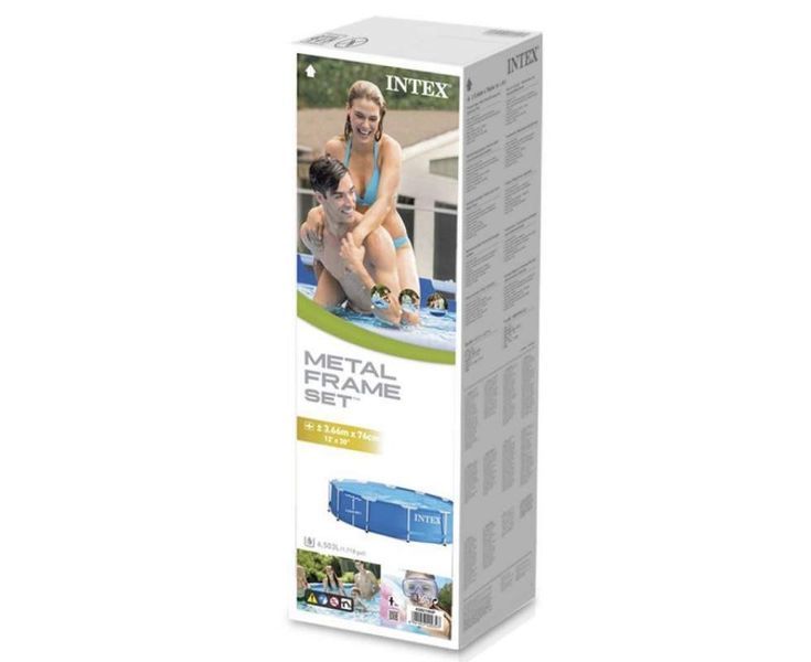 Бассейн каркасный INTEX 28210 круглый, 366 х 76 см 478196 фото