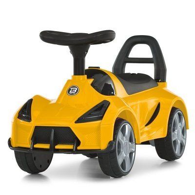 Детская каталка-толокар M 6299-6 Bambi Racer желтый 637140 фото