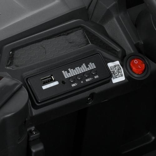Дитячий електромобіль Джип M 6258EBLR-8 рожевий з MP3 Bluetooth EVA 634603 фото
