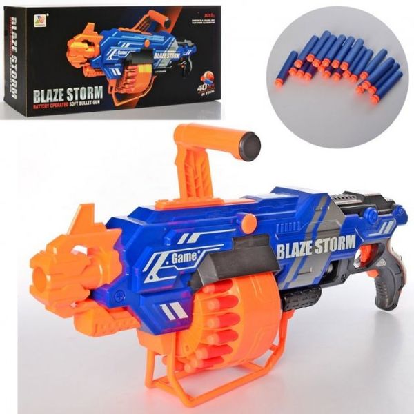 Автомат із м'якими кулями на батарейках Blaze Storm Zecong Toys ZC 7122 522340 фото