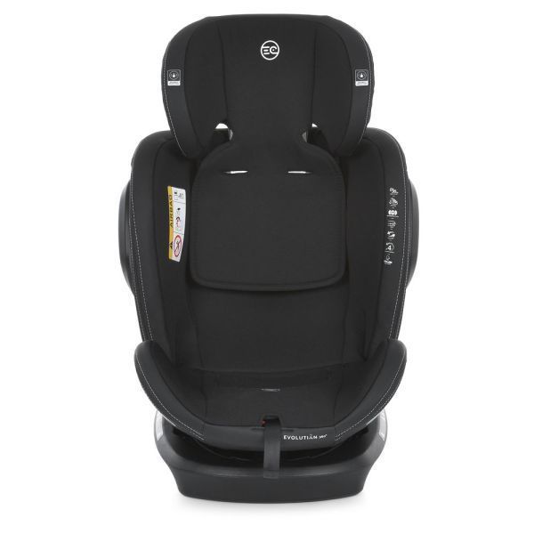 Детское автокресло EL CAMINO ME 1045 EVOLUTION ISOFIX 0-36 кг черный 634559 фото