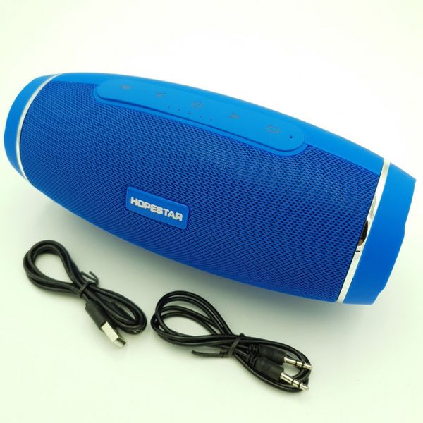 Беспроводная колонка HOPESTAR H27 IPX6 FM-радио и PowerBank 3400mAh Blue 525374 фото