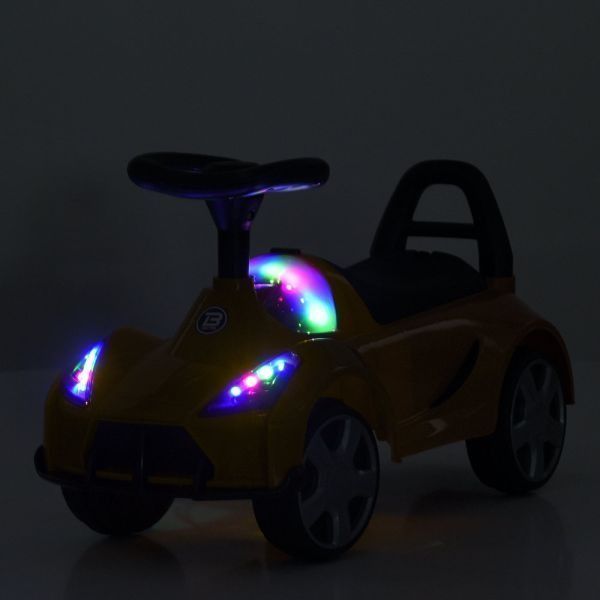 Детская каталка-толокар M 6299-6 Bambi Racer желтый 637140 фото
