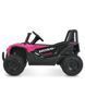 Дитячий електромобіль Джип M 6258EBLR-8 рожевий з MP3 Bluetooth EVA 634603 фото 4