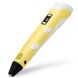 3D ручка для рисования c LCD дисплеем, набором эко пластика и трафаретами 3DPen-3 Yellow 440291 фото 7
