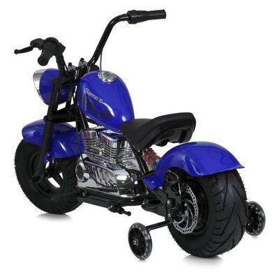Дитячий мотоцикл Bambi Racer M 6016AL-4 350W Синій для дітей від 5 років 618629 фото