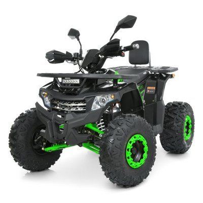 Детский электромобиль квадроцикл HB-FC1450-2-5(MP3) 1450W 60V20AH черно-зеленый 641385 фото