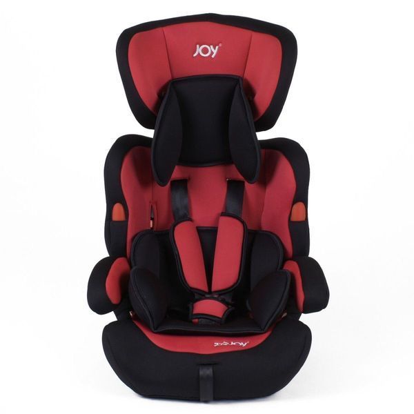 Автокрісло з бустером JOY NB - 7104 чорно-червоне (від 9 до 36 кг) 416384 фото
