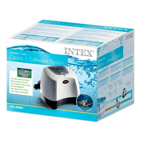 Хлорогенератор-озонатор Intex 26666, хлор 11 г /час, озон 150 мг/час 498894 фото