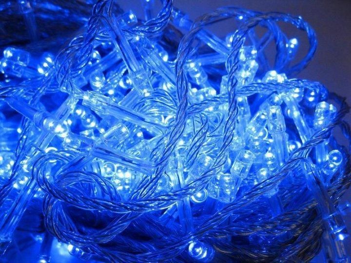 Світлодіодна гірлянда RD-9032, 200 LED, 13,5 м, синій колір 450989 фото