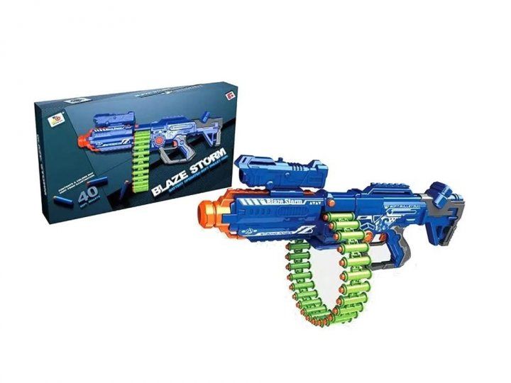 Автомат с мягкими пулями на батарейках Blaze Storm Zecong Toys ZC 7136 522341 фото