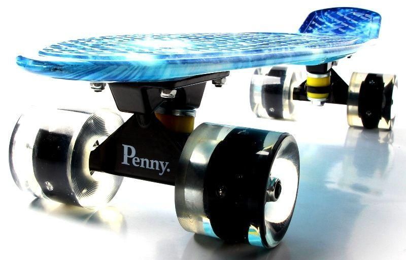 Penny Board Космос Светящиеся колеса 3121 фото