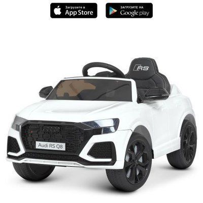 Дитячий електромобіль Bambi Racer M 4569EBLR-1 1 12V 2x35W Білий 508444 фото