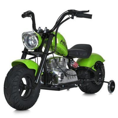 Дитячий мотоцикл Bambi Racer M 6016AL-5 36V 350W зелений 618630 фото