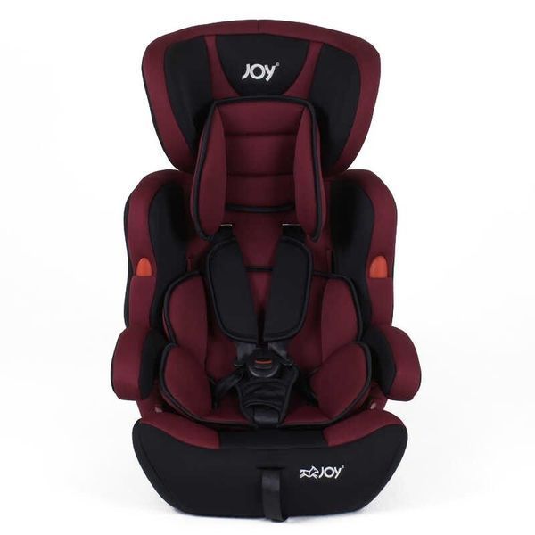 Автокрісло з бустером JOY NB-8555 чорно-бордове (від 9 до 36 кг) 416385 фото