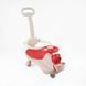 Каталка-толокар Joy SJ-774-48 (6) дитяча машинка зі звуками, музикою, світлом, родітільською ручкою, бортиками, кошиком, червоний 593599 фото 1