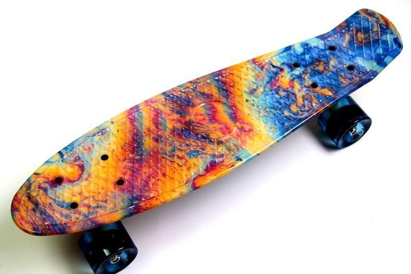 Penny Board "Acid" Светящиеся колеса 3126 фото