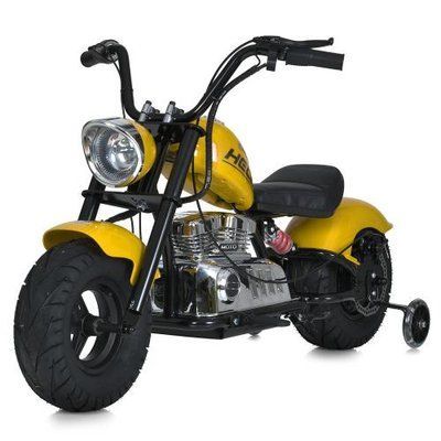 Дитячий мотоцикл Bambi Racer M 6016AL-6 350W 20 км/год жовтий 618631 фото