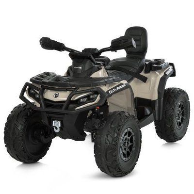 Дитячий електроквадроцикл Bambi Racer M 6080EL-13 2 24V 4 x 200W Бежевий 620768 фото