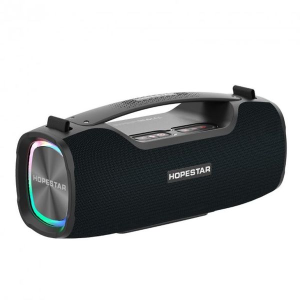 Портативна бездротова колонка Bluetooth Hopestar A6X |BT5.0, 55W, TWS, AUX/TF/USB, IPX6| Black 525402 фото