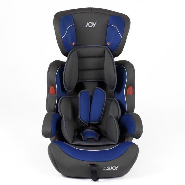 Автокрісло з бустером JOY NB-8660 сіро-синє (від 9 до 36 кг) 416386 фото