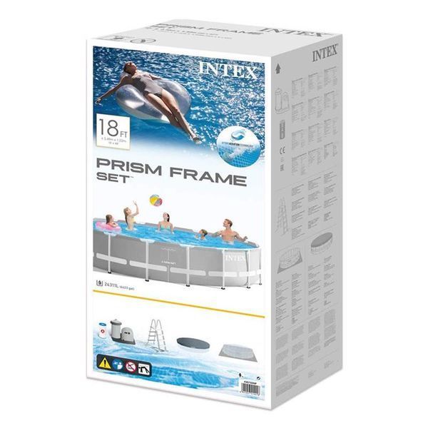 Басейн каркасний Intex 26732, фільтр-насос в комплекті, круглий, 549х122 см 478202 фото