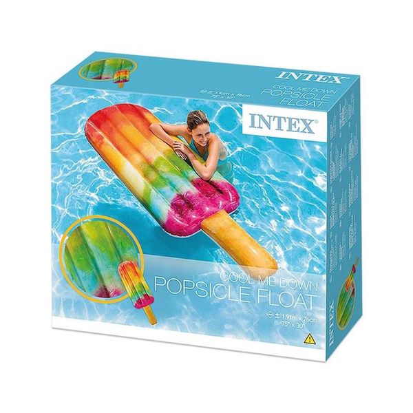 Надувной плот Intex 58766 Фруктовое мороженое, 191х76 см, от 8-ти лет 445467 фото