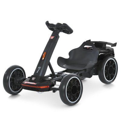 Дитячий електрокарт Bambi Kart M 6145(A)EBR-2 12V 2x35W Чорний 629602 фото