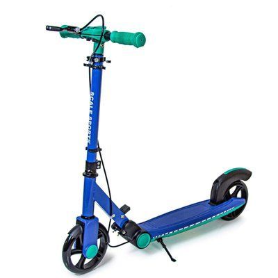 Самокат двоколісний Scale Sports SS - 19 Синій ручне гальмо 483650 фото