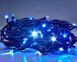 Світлодіодна гірлянда RD-9030. 300LED, чорний провід, колір ламп синій 22м 451151 фото 1