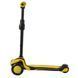 Самокат трехколесный Best Scooter MX-80204 MAXI, алюминиевый руль, колеса PU со светом, Черно-желтый 461760 фото 3