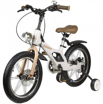 Велосипед детский Cruzzier ICONIC 16" белый для детей 4-6 лет 638921 фото