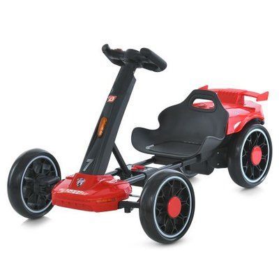 Дитячий електрокарт Bambi Kart M 6145 (A) EBR-3 12V 2x35W Червоний 629603 фото